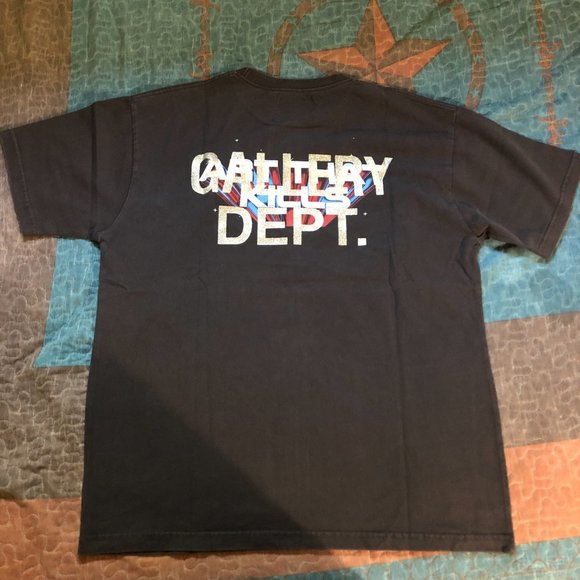 Gallery Dept. ATK Charcoal Black Space Tee - Picture 4 of 7